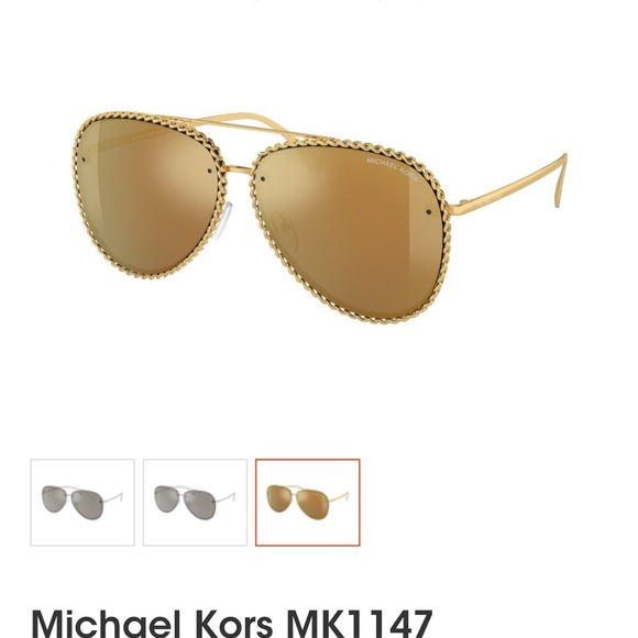 Michael Kors Portofino 1147 Aviator Sunglasses